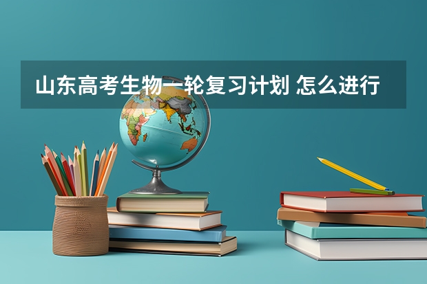 山东高考生物一轮复习计划 怎么进行生物第一轮复习?