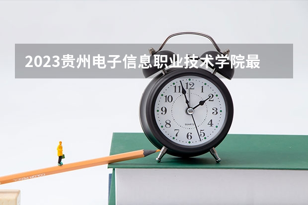 2023贵州电子信息职业技术学院最低录取分数线是多少 贵州历年录取分数线