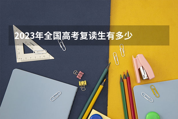 2023年全国高考复读生有多少